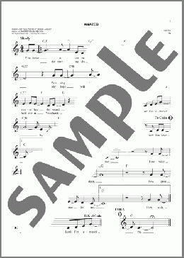 Amazed(Phillips, Craig & Dean) 楽譜 その他 ダウンロード