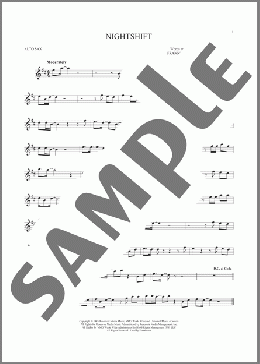 Nightshift(Commodores) 楽譜 アルトサックス（ソロ） ダウンロード