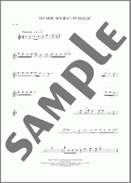 Do You Believe In Magic(Lovin' Spoonful) 楽譜 フルート ダウンロード