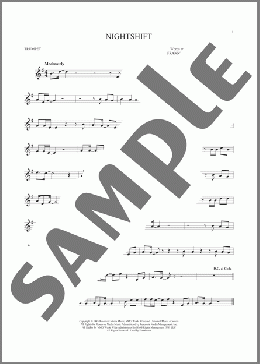 Nightshift(Commodores) 楽譜 トランペット（ソロ） ダウンロード
