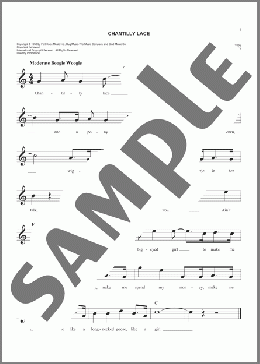 Chantilly Lace(Big Bopper/Jerry Lee Lewis) 楽譜 その他 ダウンロード