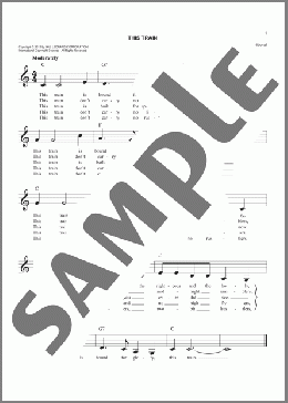 This Train(Traditional) 楽譜 その他 ダウンロード