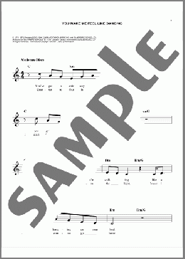 You Make Me Feel Like Dancing(Leo Sayer) 楽譜 その他 ダウンロード