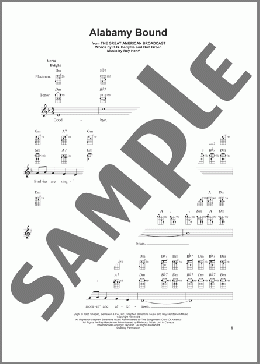 Alabamy Bound(Blossom Seely/The Ink Spots) 楽譜 その他 ダウンロード