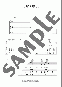 Dr. Beat(Miami Sound Machine) 楽譜 その他 ダウンロード