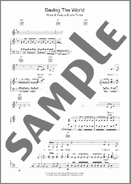 Saving The World(Brooke Fraser) 楽譜 その他 ダウンロード