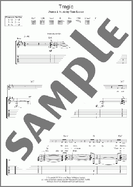 Tragic(Tom Baxter) 楽譜 ギター（ソロ） ダウンロード