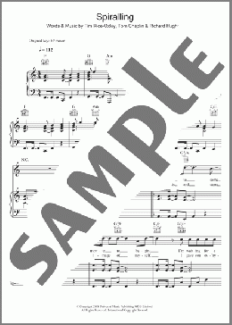 Spiralling(Keane) 楽譜 その他 ダウンロード