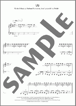Up(The Saturdays) 楽譜 その他 ダウンロード