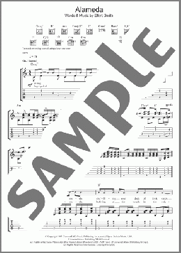 Alameda(Elliott Smith) 楽譜 ギター（ソロ） ダウンロード