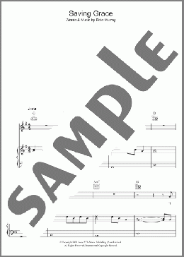 Saving Grace(Pete Murray) 楽譜 その他 ダウンロード