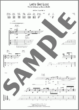 Let's Get Lost(Elliott Smith) 楽譜 ギター（ソロ） ダウンロード