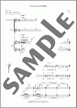 Darkness Visible (for counter-tenor, tenor and harp)(Tarik O'Regan) 楽譜 ピアノ & ボーカル ダウンロード