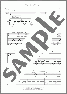 Fin like a Flower (for counter-tenor and harp)(Anna Meredith) 楽譜 ピアノ & ボーカル ダウンロード