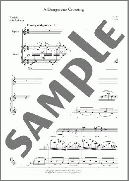 A Dangerous Crossing (for soprano and piano)(Edwin Roxburgh) 楽譜 ピアノ & ボーカル ダウンロード