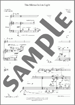 This Silence before Light (for soprano and piano)(Harrison Birtwistle) 楽譜 ピアノ & ボーカル ダウンロード