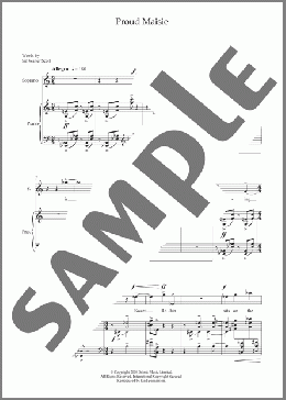 Proud Maisie (for soprano and piano)(Huw Watkins) 楽譜 ピアノ & ボーカル ダウンロード