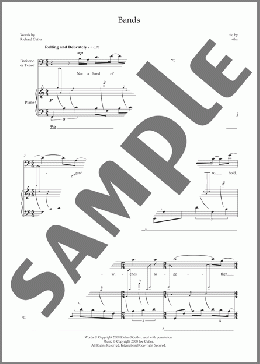 Bands (for tenor and piano)(Joe Cutler) 楽譜 ピアノ & ボーカル ダウンロード