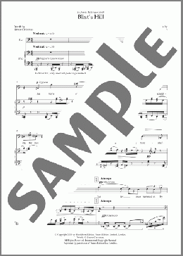 Blist's Hill (for baritone and piano)(Julian Philips) 楽譜 ピアノ & ボーカル ダウンロード