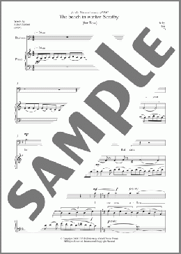 The beach in winter: Scratby (for baritone and piano)(Robert Saxton) 楽譜 ピアノ & ボーカル ダウンロード