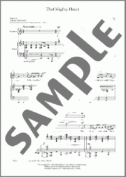 That Mighty Heart (for soprano and piano)(Roxanna Panufnik) 楽譜 ピアノ & ボーカル ダウンロード