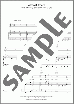 Almost There(Andy Williams) 楽譜 その他 ダウンロード