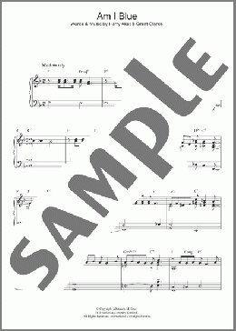 Am I Blue(Billie Holiday) 楽譜 ピアノ（ソロ） ダウンロード