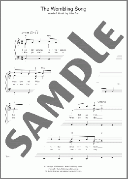 The Wombling Song(Mike Batt) 楽譜 ピアノ（ソロ） ダウンロード