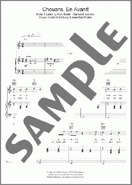 Chouans, En Avant(Claude-Michel Schonberg) 楽譜 その他 ダウンロード
