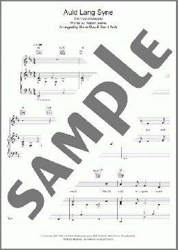 Auld Lang Syne(Susan Boyle) 楽譜 その他 ダウンロード