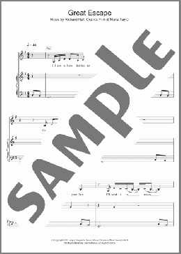 Great Escape(Moby) 楽譜 その他 ダウンロード