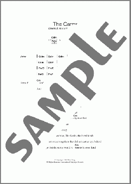 The Carny(Nick Cave) 楽譜 ギター（コード） ダウンロード