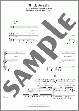 Simply Amazing(Trey Songz) 楽譜 その他 ダウンロード