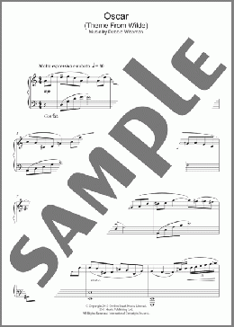 Oscar (Theme From Wilde)(Debbie Wiseman) 楽譜 ピアノ（ソロ） ダウンロード