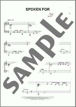 Spoken For(MercyMe) 楽譜 ピアノ（ソロ） ダウンロード