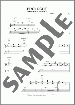 Prologue(Gary Barlow/Eliot Kennedy/Gary Barlow & Eliot Kennedy) 楽譜 ピアノ（ソロ） ダウンロード