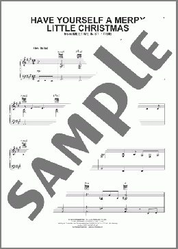 Have Yourself A Merry Little Christmas(Eric Clapton) 楽譜 ピアノ & ボーカル & ギター ダウンロード