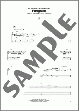Pangram(Jake Shimabukuro/Nolan Verner) 楽譜 その他 ダウンロード