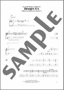 Straight A's(Jake Shimabukuro/Nolan Verner) 楽譜 その他 ダウンロード