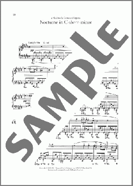 Nocturne, Op. 27, No. 1(Frederic Chopin) 楽譜 ピアノ（ソロ） ダウンロード