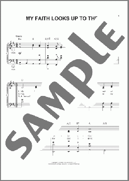 My Faith Looks Up To Thee(Lowell Mason) 楽譜 その他 ダウンロード