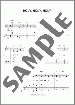Holy, Holy, Holy(John B. Dykes) 楽譜 その他 ダウンロード