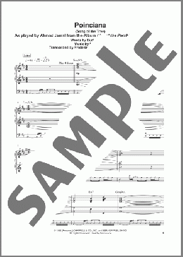 Poinciana (Song Of The Tree)(Buddy Bernier) 楽譜 ピアノ（ソロ） ダウンロード