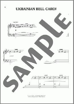 Ukrainian Bell Carol(Traditional/Mykola Leontovych (arr.)) 楽譜 ピアノ（ソロ） ダウンロード