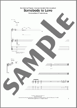 Somebody To Love(Queen) 楽譜 ギター（ソロ） ダウンロード