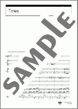 Tones(DIMENSION) 楽譜 バンドスコア 中～上級 ダウンロード