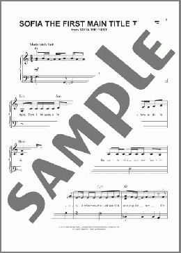 Sofia The First Main Title Theme(Ariel Winter) 楽譜 ピアノ（ソロ） ダウンロード