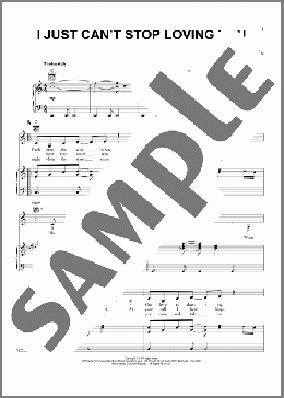 I Just Can't Stop Loving You(Michael Jackson) 楽譜 その他 ダウンロード