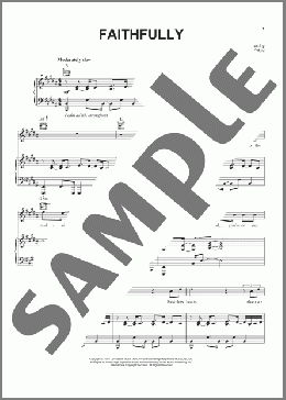 Faithfully(Journey) 楽譜 その他 ダウンロード