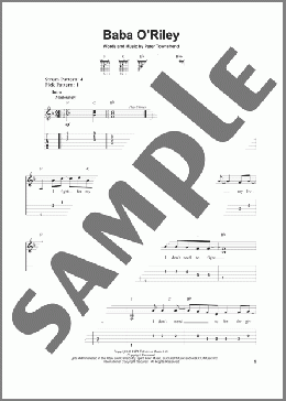 Baba O'Riley(The Who) 楽譜 ギター（ソロ） ダウンロード